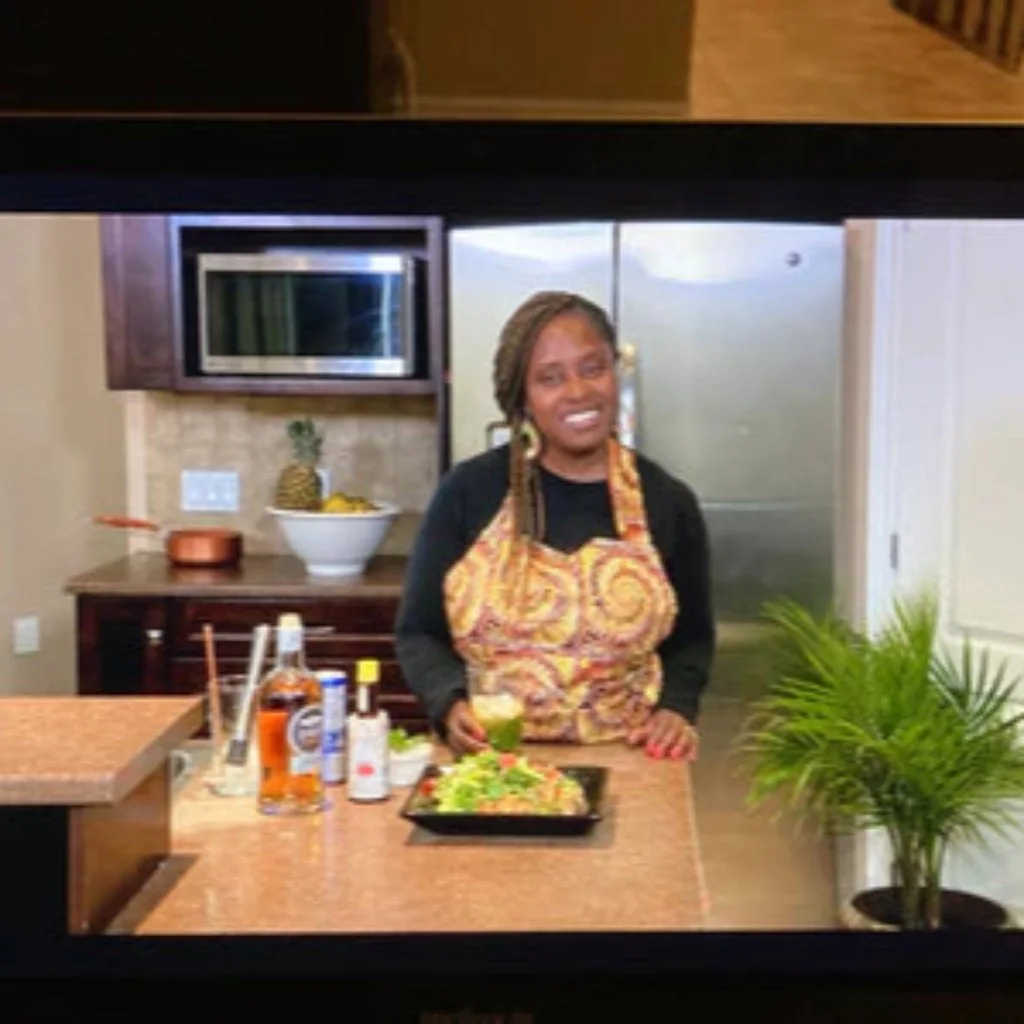 Chef Resa in the kitchen — Baccanalle