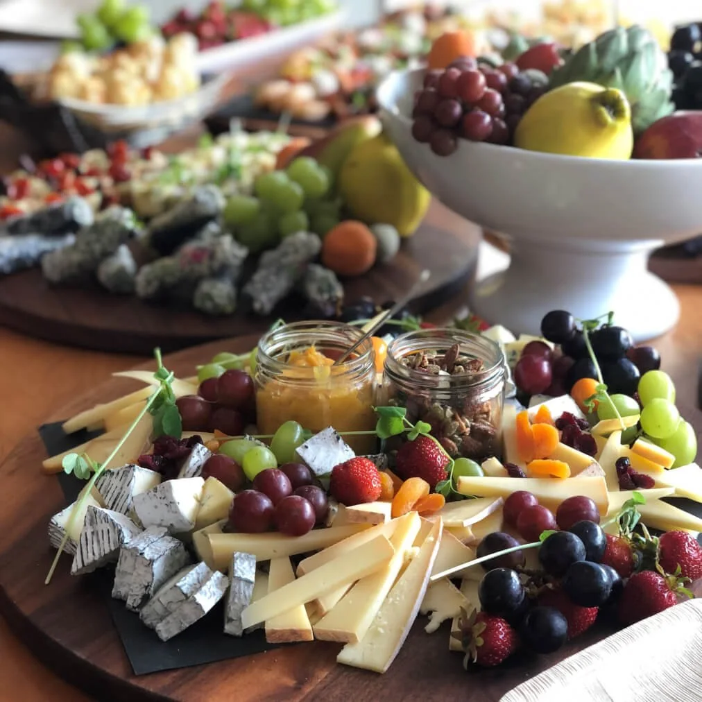 Cheese and fruit grazing spread — Epicuria