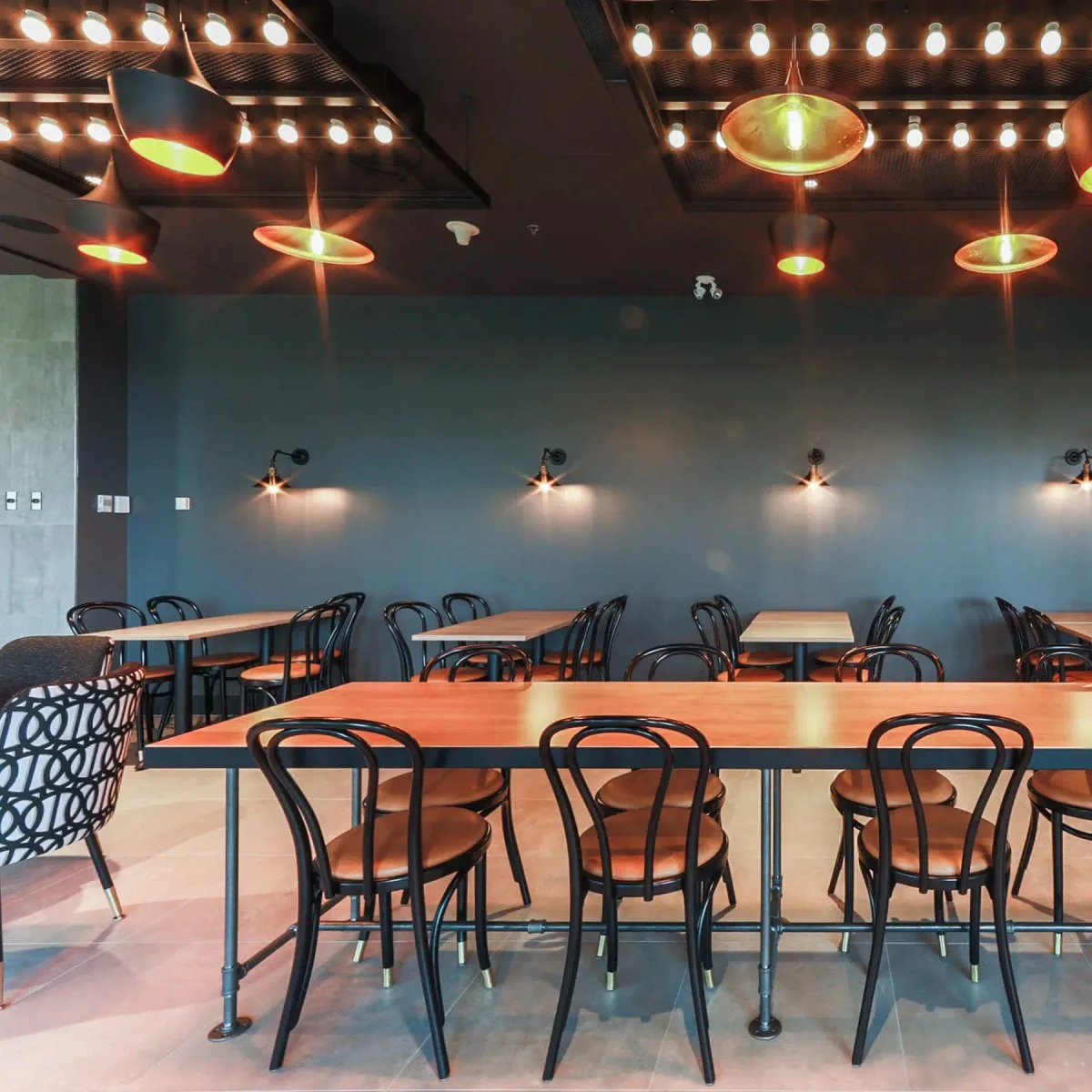 Cafe seating area — La Prep