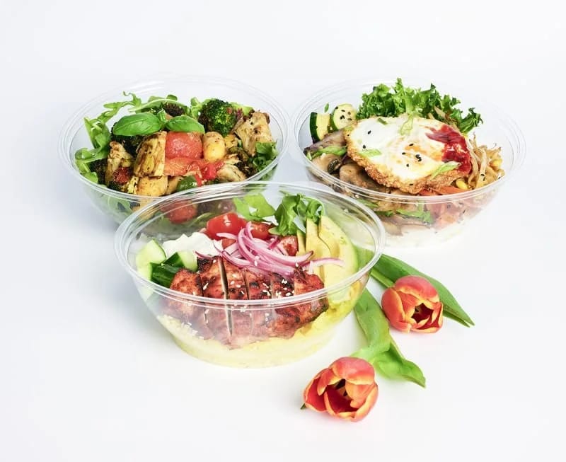Prepared salad bowls — Tulips & Maple Incorporated